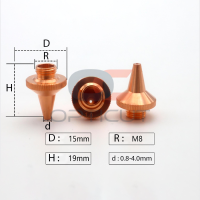 Сопло 3D одинарное D15 мм M8